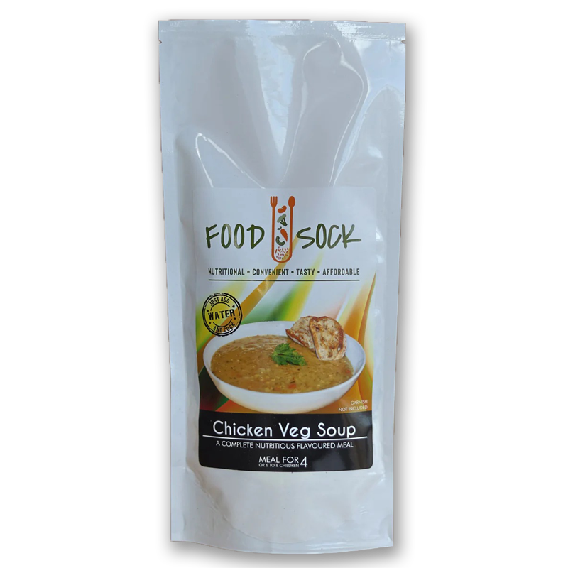 Chicken & Veg Soup Food Sock