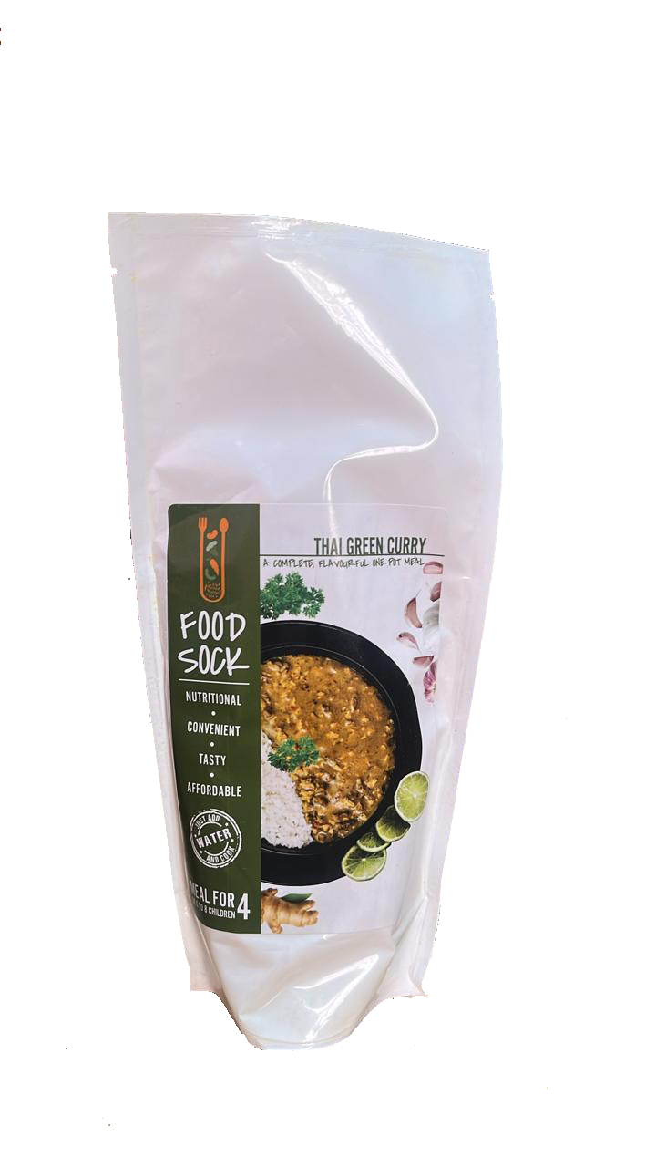 Thai Green Curry Food Sock
